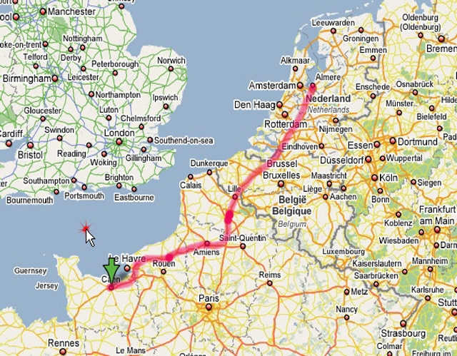 The Calvados Route.jpg - Easter in The Calvados & Manche. A Journey of 2000 KM